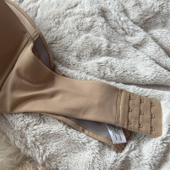 New 38D DELIMIRA Strapless Underwire Minimizer Bra Plus Size Support nude beige - Picture 9 of 11